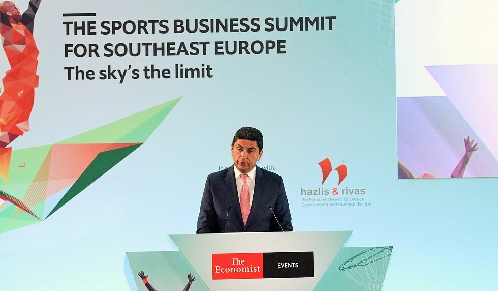 Η ομιλία του Αυγενάκη στο συνέδριο «The Economist Sports Business Summit for Southeast Europe»