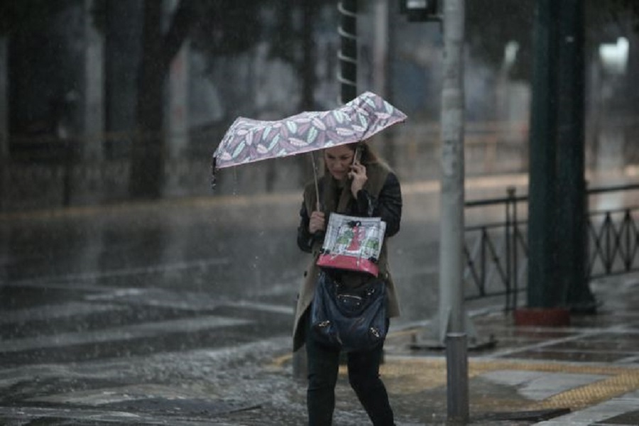 Καιρός: Βροχές και καταιγίδες στη χώρα