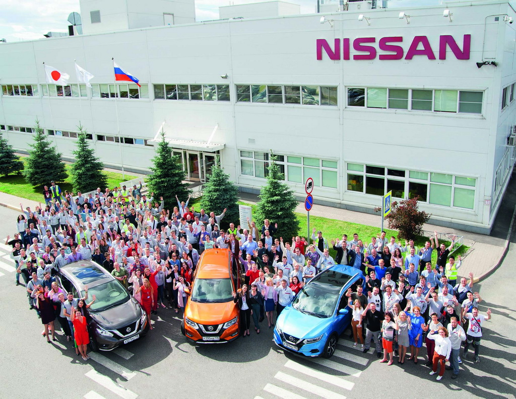 Δέκα χρόνια η Nissan στην Αγία Πετρούπολη