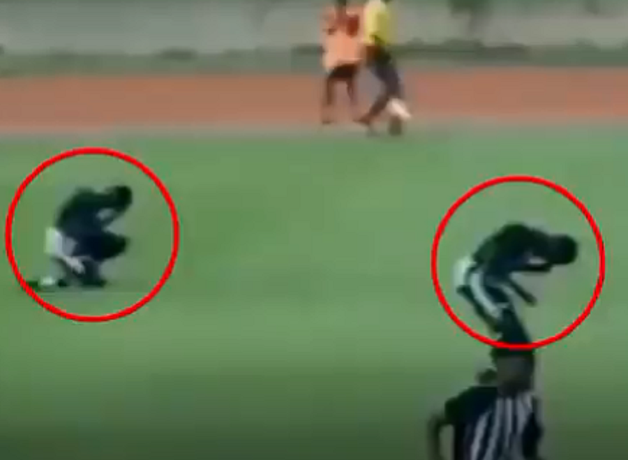 Απίστευτο βίντεο: Κεραυνός χτυπά μαθητές σε αγώνα ποδοσφαίρου