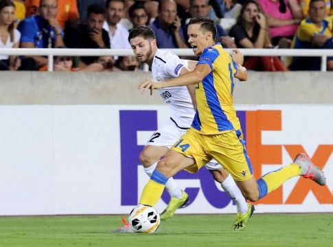ΑΠΟΕΛ-Ντουντελάνζ 3-4