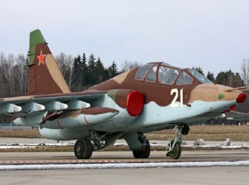 Συνετρίβη ρωσικό μαχητικό Su-25 στην Σταυρούπολη