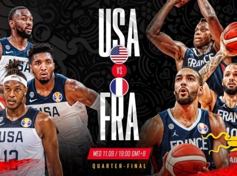 LIVE: ΗΠΑ – Γαλλία 79-89 (Τελικό)