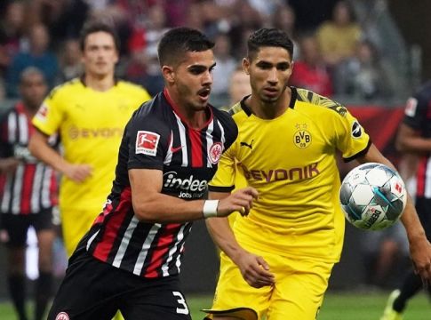 Άιντραχτ Φρανκφούρτης – Ντόρτμουντ 2-2