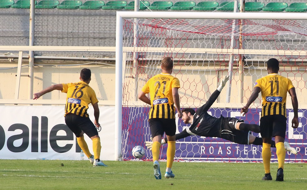 Το πέναλτι και το 1-0 του Αρη στην Ξάνθη (vid)