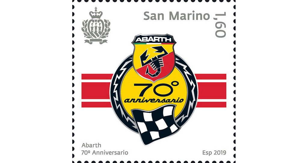 Η Abarth αποκτά συλλεκτικό γραμματόσημο για τα 70ά γενέθλιά της