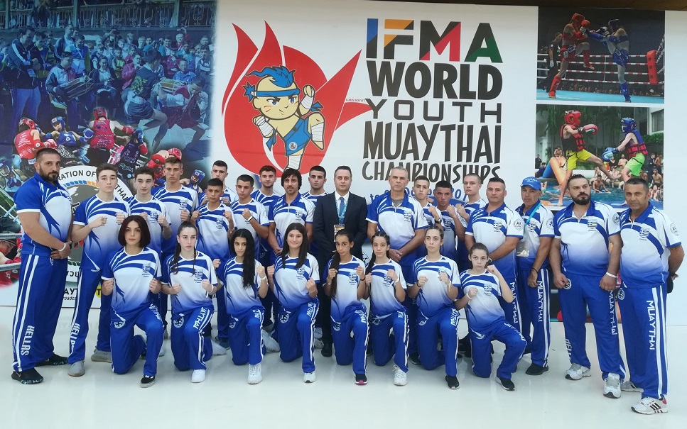 Έξι μετάλλια από το παγκόσμιο η εθνική Muay Thai