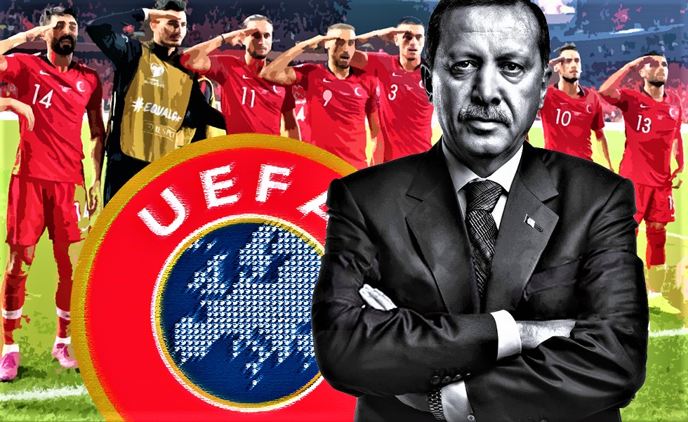 Οταν και η UEFA «γονατίζει» μπροστά στον σουλτάνο Ερντογάν