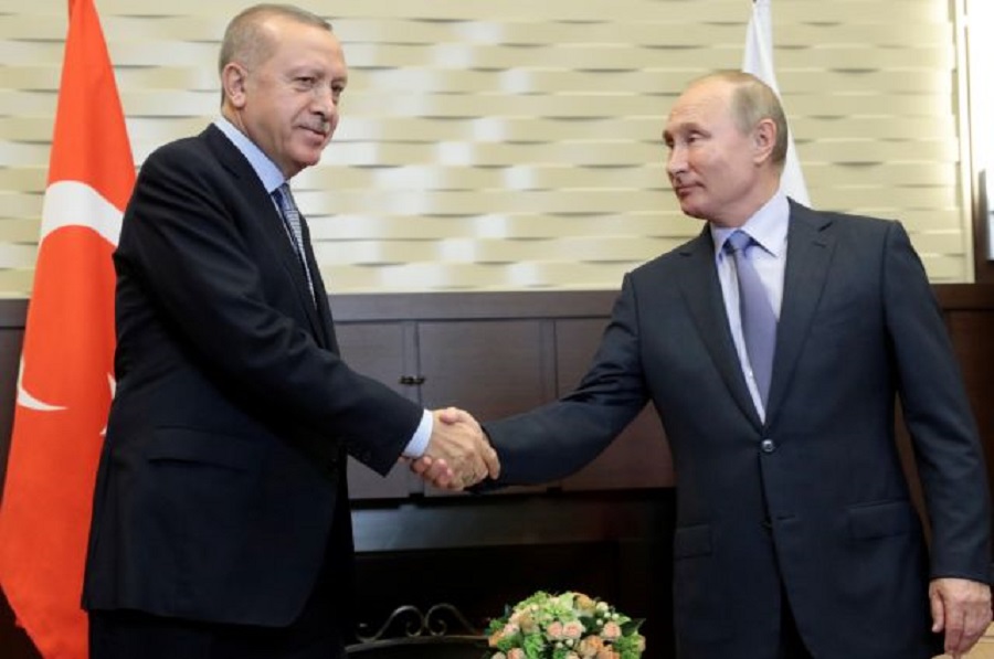 Συνάντηση Πούτιν – Ερντογάν : Νέα εκεχειρία στη Συρία για 150 ώρες