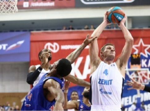 Νίκη της Ζενίτ επί της ΤΣΣΚΑ (82-79)