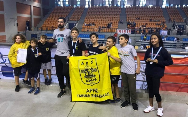 Άρης: Κατέκτησε τρία μετάλλια