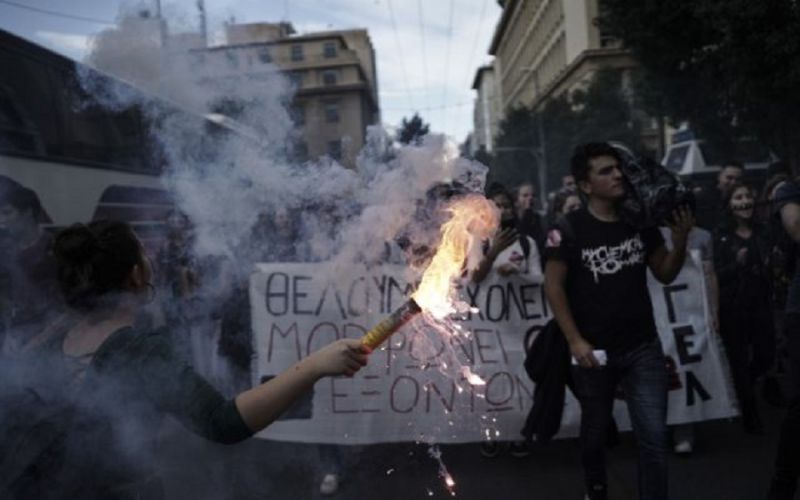 Σύλληψη και προσαγωγές για τα επεισόδια μετά την μαθητική πορεία