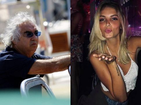 Η «καυτή» κοπέλα του Φλάβιο Μπριατόρε είναι μισό αιώνα νεότερη! (pics)