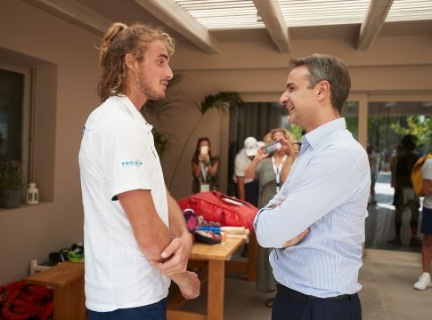 Τα συγχαρητήρια και ο διάλογος Μητσοτάκη – Τσιτσιπά μετά την πρόκριση στον τελικό (vid)