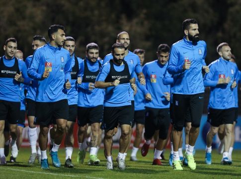 Εθνική Ελλάδος: Ματαιώθηκε η πρωινή προπόνηση