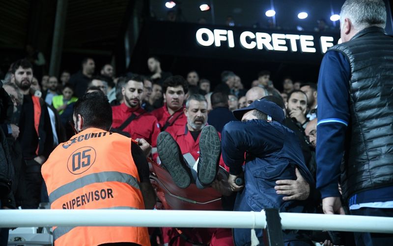 Σοκ στο Γεντί Κουλέ: Κατέρρευσε φίλαθλος του ΟΦΗ και μεταφέρθηκε στο νοσοκομείο