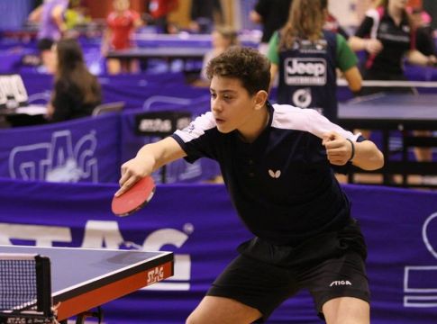 Χάλκινο μετάλλιο στο ομαδικό νέων του ουγγρικού όπεν ο Γιαννούτσος