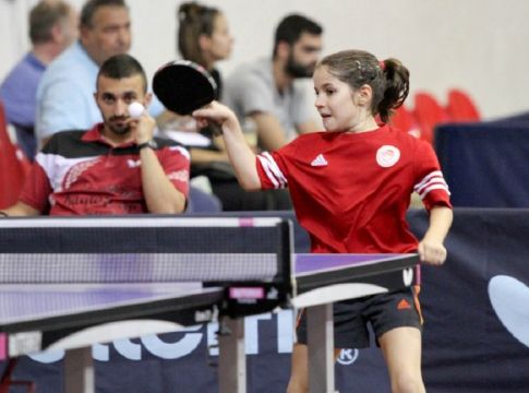 Πινγκ Πονγκ: Στις θέσεις 17-32 του διπλού νεανίδων η Μεραμβελλιωτάκη στο ουγγρικό όπεν