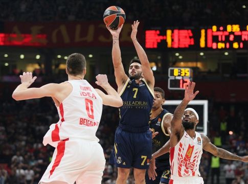 Ερυθρός Αστέρας – Ρεάλ Μαδρίτης 60-75