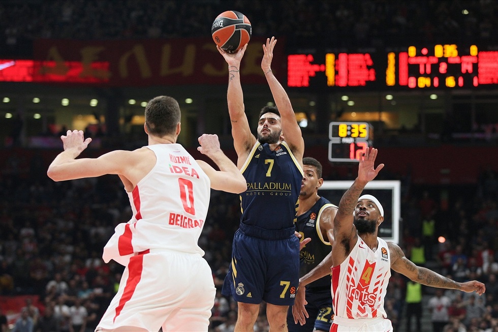 Ερυθρός Αστέρας – Ρεάλ Μαδρίτης 60-75