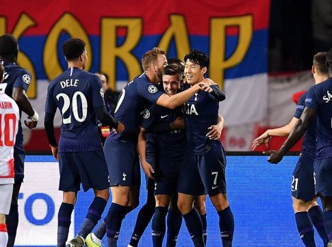 Group B: Ερυθρός Αστέρας – Τότεναμ 0-4