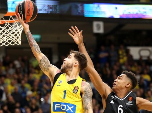 Μακάμπι Τελ Αβίβ-Βιλερμπάν 93-62