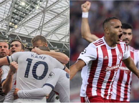 Τότεναμ – Ολυμπιακός με 350+ στοιχήματα & MatchCombo στο Stoiximan.gr