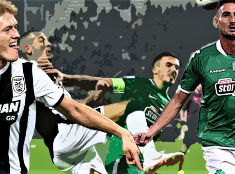 Τ: ΠΑΟΚ – Παναθηναϊκός 2-2