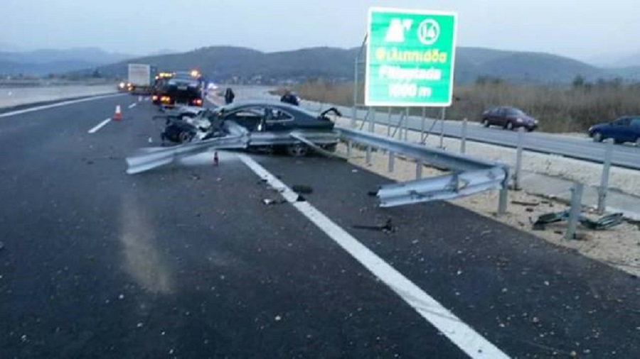 Τροχαία ατυχήματα στην Εγνατία Οδό λόγω κακοκαιρίας