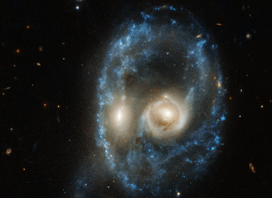 Η NASA ανακάλυψε σύγκρουση γαλαξιών που θυμίζει… τρομακτικό πρόσωπο