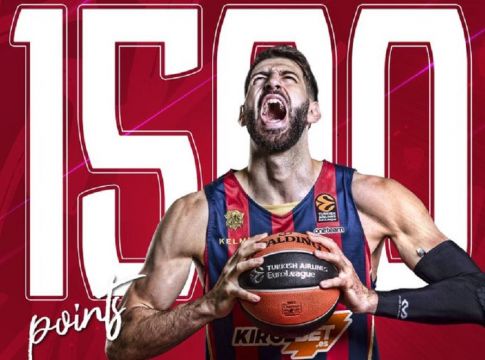 Σενγκέλια: Έφτασε τους 1.500 πόντους στη Euroleague! (pic)