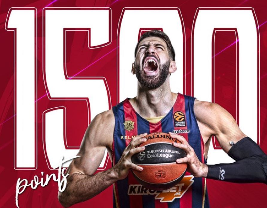 Σενγκέλια: Έφτασε τους 1.500 πόντους στη Euroleague! (pic)