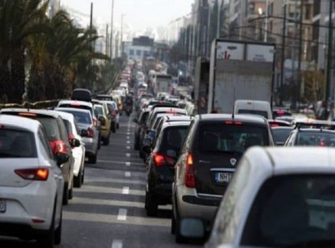 Κίνηση στο κέντρο της Αθήνας – Ποιους δρόμους να αποφύγετε