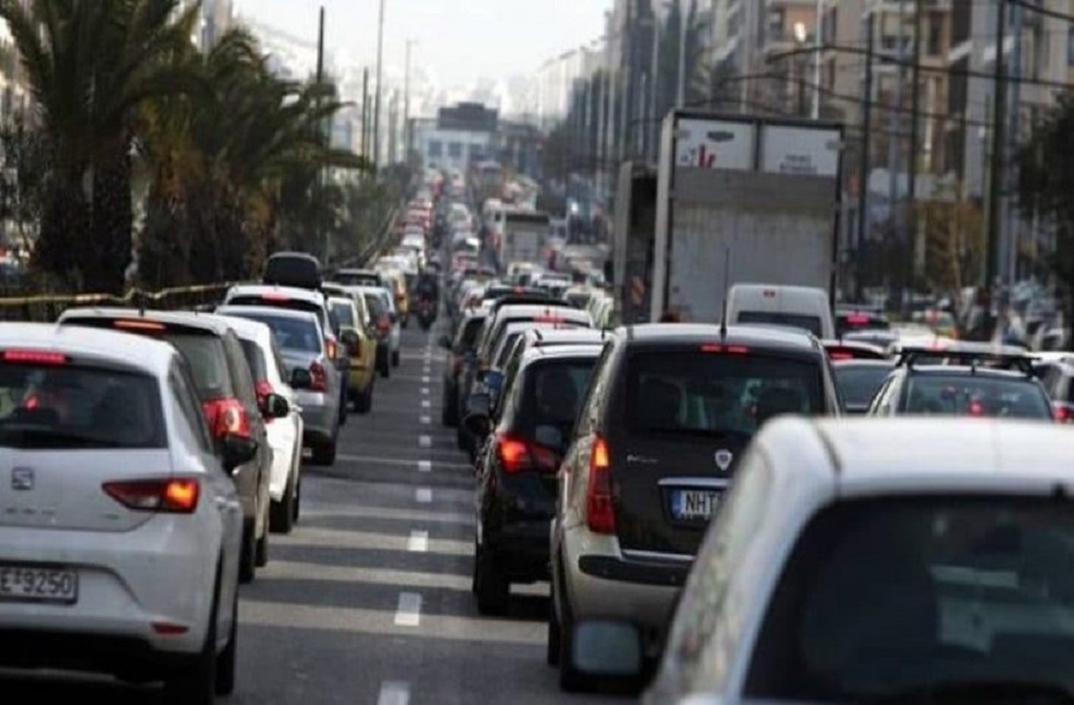 Κίνηση στο κέντρο της Αθήνας – Ποιους δρόμους να αποφύγετε