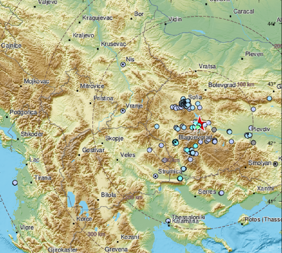 Ισχυρός σεισμός ταρακούνησε τη Βουλγαρία