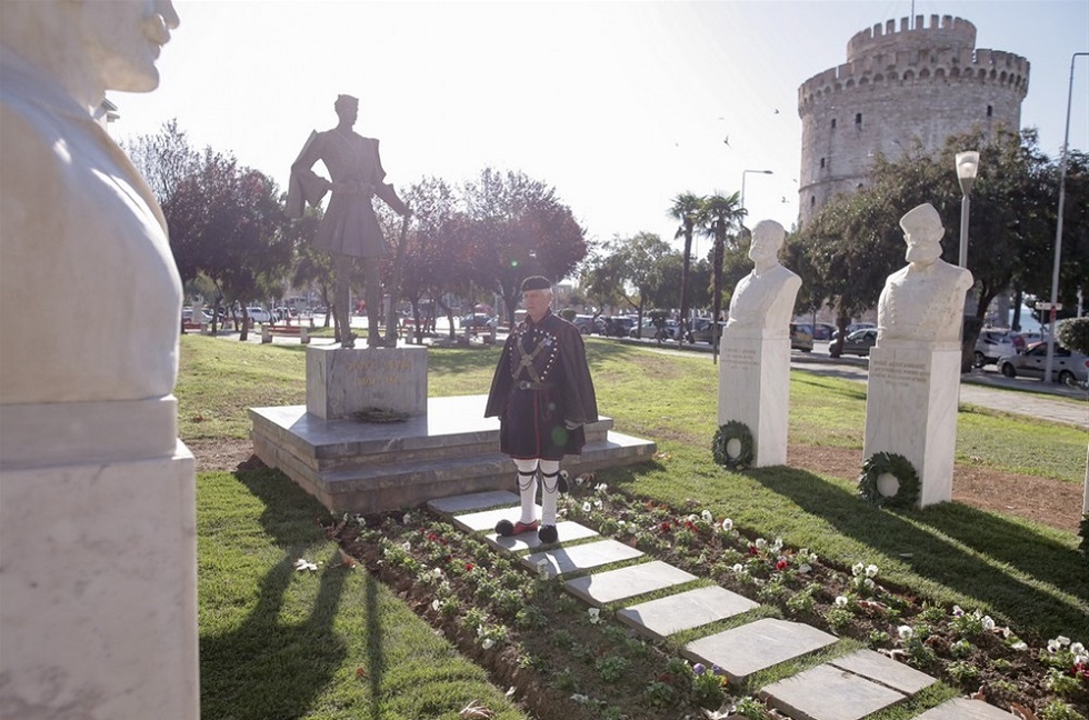 Αποκαλυπτήρια των προτομών έξι Μακεδονομάχων στη Θεσσαλονίκη