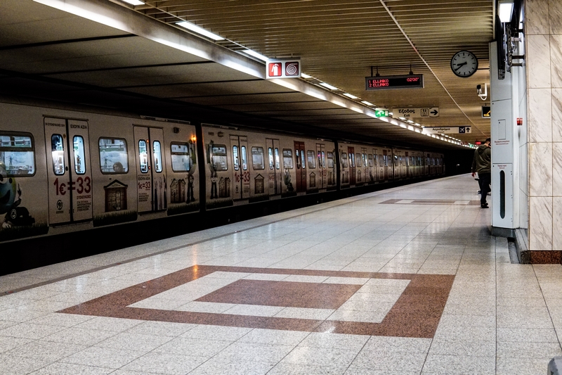 Κλείνουν και σήμερα πέντε σταθμοί του μετρό στο κέντρο της Αθήνας – Από 17:00 έως 21:00