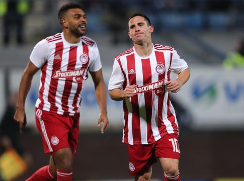 Φουριόζος Ολυμπιακός με δύο γκολ σε εννιά λεπτά στην Τρίπολη (vids)