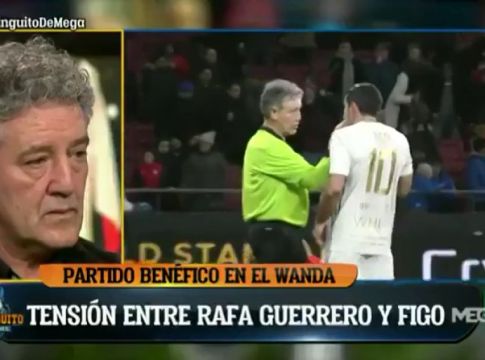 Ο Φίγκο «μανούριασε» για οφσάιντ σε φιλικό! (vid)