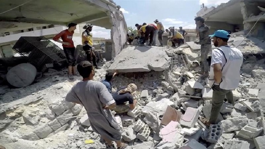 Συρία: 14 άμαχοι νεκροί από βομβαρδισμούς των δυνάμεων του Άσαντ στην Ιντλίμπ