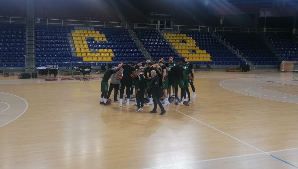 Παναθηναϊκός: Προπόνηση στο «Παλάου» (pic+vids)
