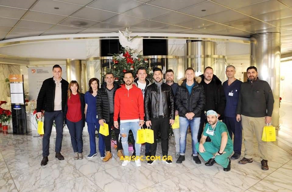 Άρης: Επίσκεψη και στο Διαβαλκανικό (pics)