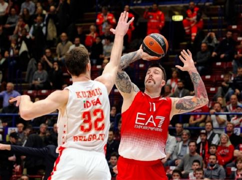 LIVE: Αρμάνι Μιλάνο – Ερυθρός Αστέρας