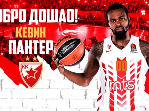 Επισήμως παίκτης του Ερυθρού Αστέρα ο Κέβιν Πάντερ