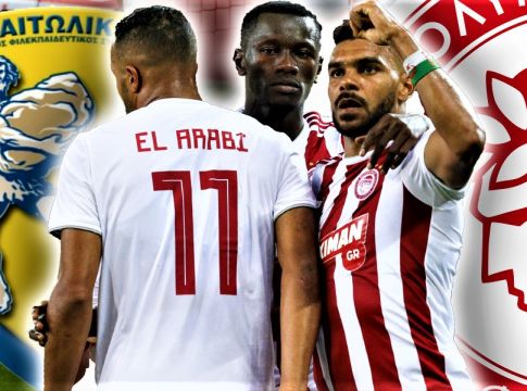 LIVE: Παναιτωλικός – Ολυμπιακός 0-3