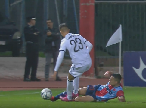 Πάτησε τον Μασούρα ο Γιαννούλης, ούτε φάουλ ο Κουμπαράκης (vid)