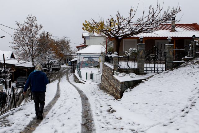 Στην «κατάψυξη» αρκετές περιοχές της Ελλάδας: Πού έπεσε ο υδράργυρος στους -8 βαθμούς