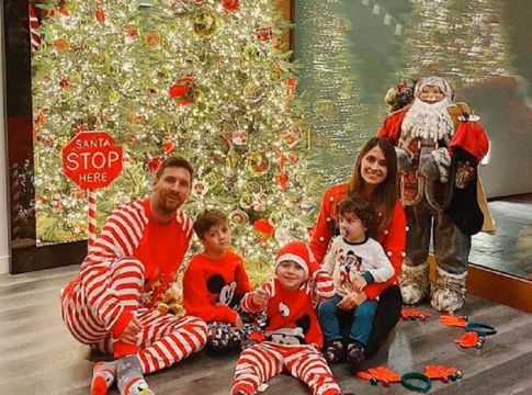 Η οικογένεια Μέσι σε Χριστουγεννάτικο mood (pic)