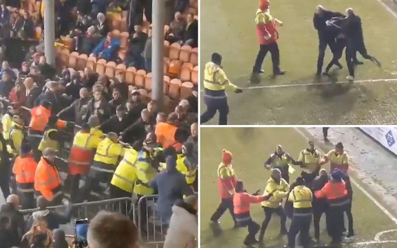 Απίστευτο ξύλο σε ντέρμπι της Ligue 1 στην Αγγλία (vid)