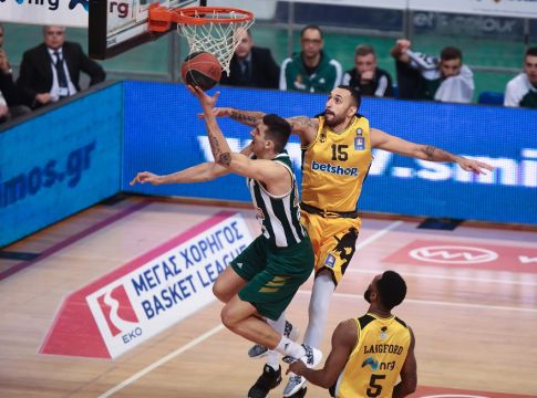 LIVE: ΑΕΚ – Παναθηναϊκός 100-97 (Τελικό)